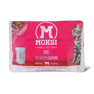 Preliv za macke goved.sos Moksi 4x100g