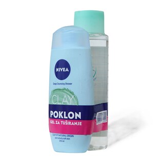 Samp.Nivea Micel.400ml+gel za tus.grat