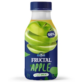 Sok jabuka Fructal 100% 0.33l PET TMSok