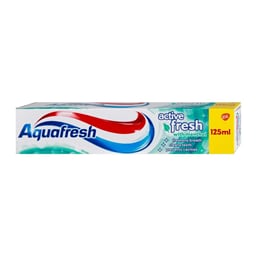 Pasta/zube Aquafresh Active Fresh 125ml