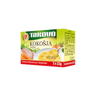 Kocka koncentrat kok.supe Takovo 2x22g