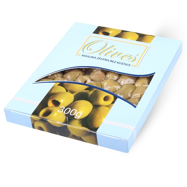 ITG Elite Zelene masline bez kostice 300g
