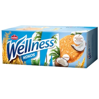 Keks Wellness integralni keks kokos 210g