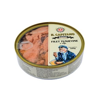 Tuna filet u ulju Il Capitano 160g