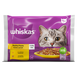 Whiskas kesice izbor zivine 4x85g
