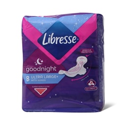 Ulosci Libresse Ultra Goodnight 8kom