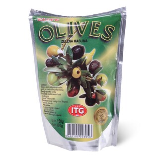 Zelena maslina Elite dojpak 150g