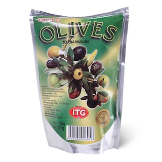 Zelena maslina Elite dojpak 150g