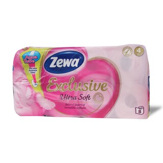 T.papir Zewa Exclusive UltraSoft 4sl 8/1