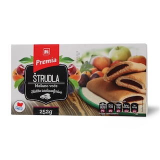 Strudle sa mesanim vocem Premia 252g