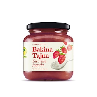 Slatko sumske jagode Bakina tajna 375g
