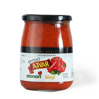 Domaci ajvar 550g Manari