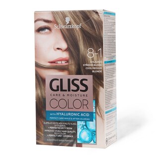 Boja 8-1 hladn.srednje plava Gliss Color