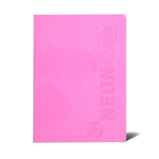 Sveska A4 karo,PVC korice, Neon