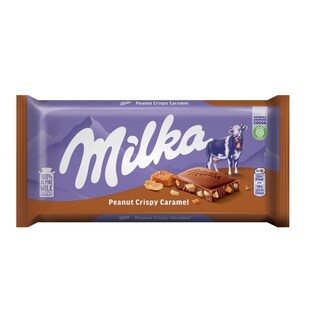Cokolada Milka Peanut Caramel 90g