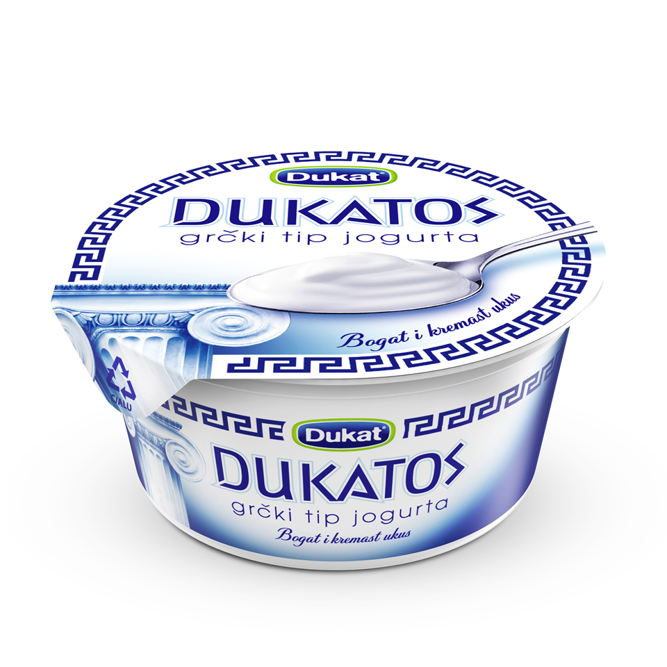 Jogurt cvrsti 9.7%mm Dukatos 150g
