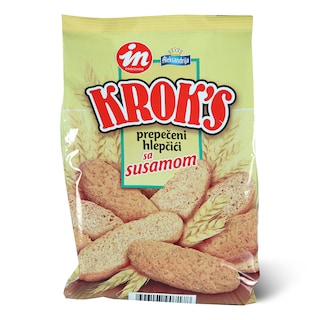 Kroks peceni hlepcicic sa susamom 250g