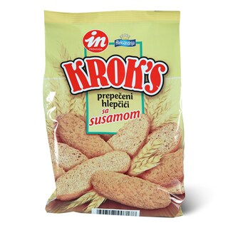 Kroks peceni hlepcicic sa susamom 250g