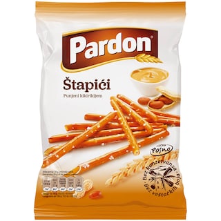 Stapici punjeni kikirikijem Pardon 100g