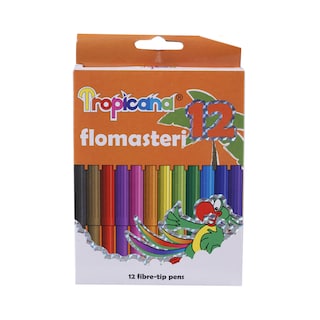 Flomasteri Tropicana 12/1 T165-12K