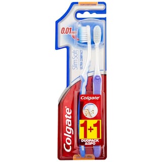 Cetkica za zube Colgate Slim Soft 2 pack