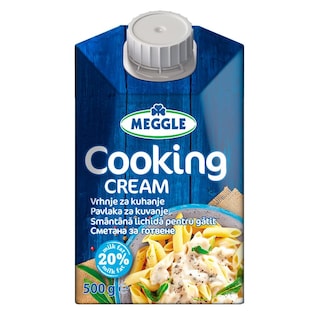 Pavlaka za kuvanja Meggle 20%mm 0.5L