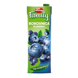 Sok borovnica Nectar Family 1.5l