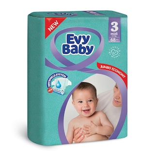 Evy Baby pelene jumbo 3 midi 5-9KG-68/1