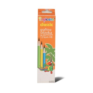 Olovke drvene HB klasik Tropicana 12kom