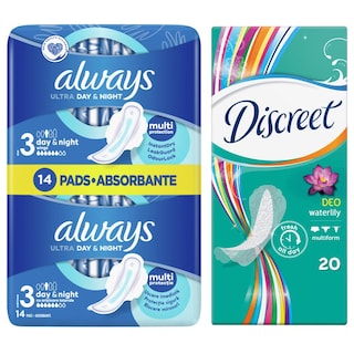 Ulosci Always DuoS3ML+Discreet20cts free