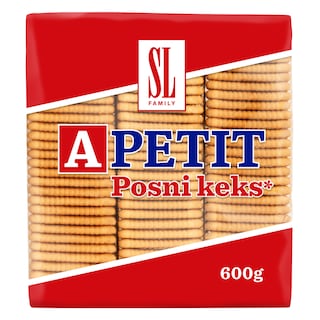 Keks posni SL Apetit Classic 600g