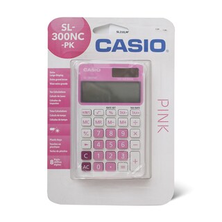 Dzepni kalkulator sl 300nc roze Casio