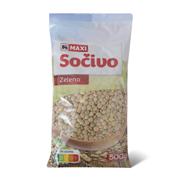 Socivo zeleno Maxi 500g