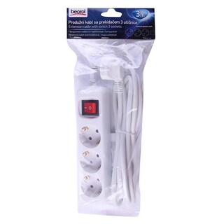 Produzni kabl sa prekidacem Beorol 3m