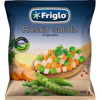 Smrznuta ruska salata Friglo 450g