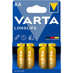 Baterija alkalna Longlife LR6 Varta 4/1