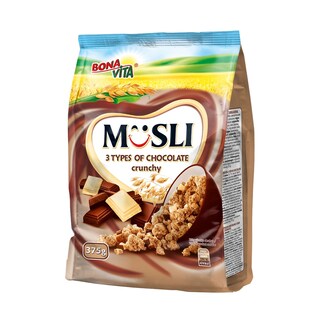 Bonavita C.Musli tri vrste cokolade 375g