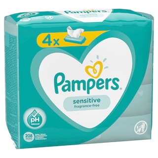 Vlazne maramice Sensitive 4x52 Pampers