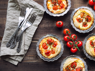 Mini-tart na milanski način
