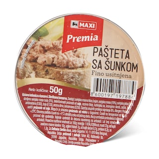 Pasteta sa sunkom Premia 50g