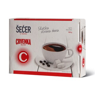 Beli secer kocka Crvenka 500gr