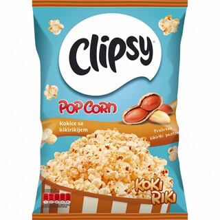 Clipsy popcorn kikiriki 50g,Marbo product