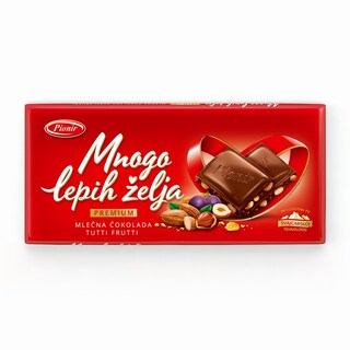 Cokolada MLZ tutti frutti 200gr