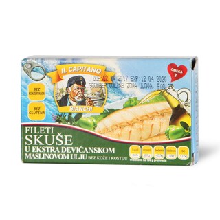 Fileti skuse masl.ulje Il Capitano 115g