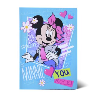 Sveska sa sljokicama A4 latajn, Minnie M