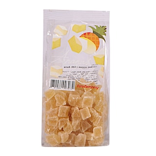 Ananas kocka 125g, transparentno, Eurocompany