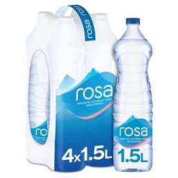 Min.voda negazir.Rosa multipack 4x1.5PET