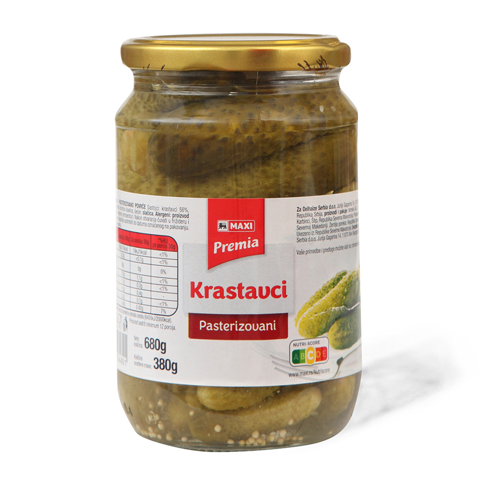 Krastavac Maxi 680g