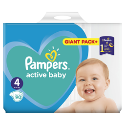 Pelene za decu Pampers 4 GPP 90