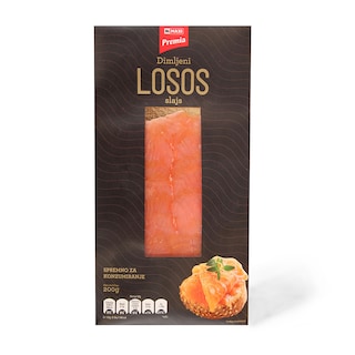 Dimljeni losos slajs Premia 200g